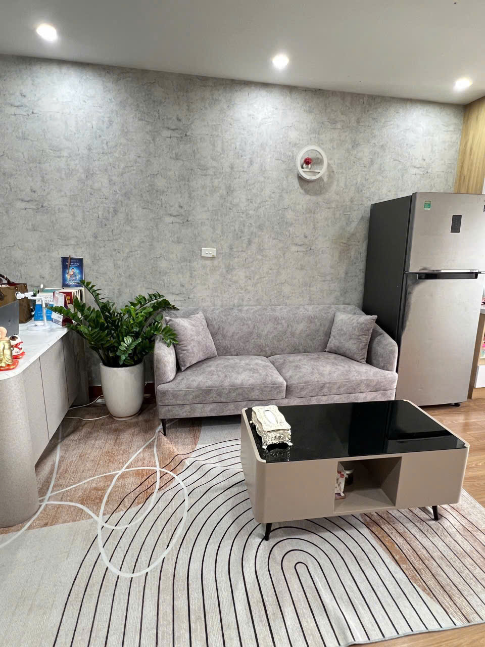 Cho thuê căn hộ 536 Minh Khai 60m2, 2 ngủ, 2 WC, Full đồ, 11 triệu Full đồ - Ảnh 1
